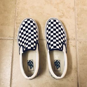 Vans checkered shoes